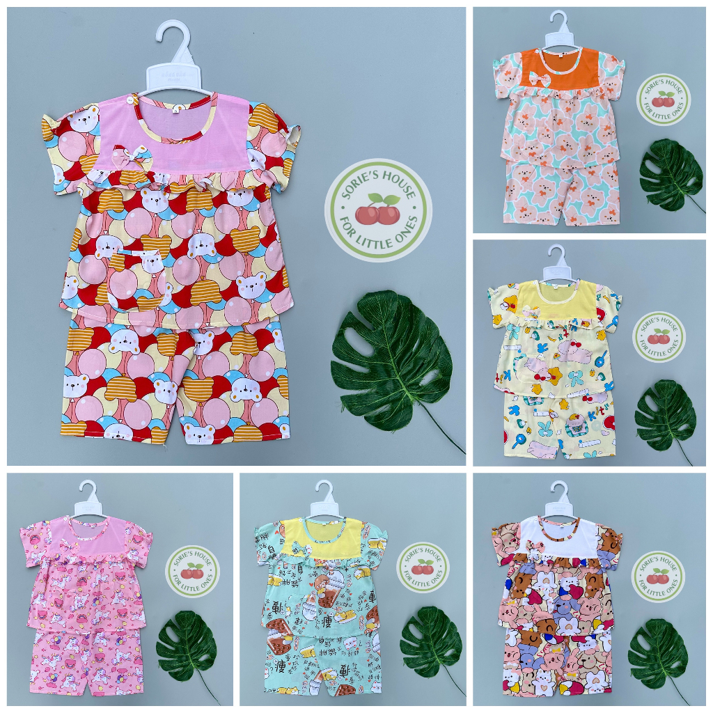 Bộ tole lanh LỬNG bé gái