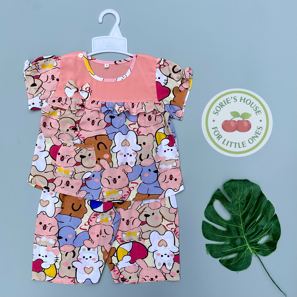 Bộ tole lanh LỬNG bé gái