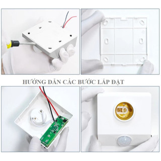 Đui đèn cảm ứng hồng ngoại