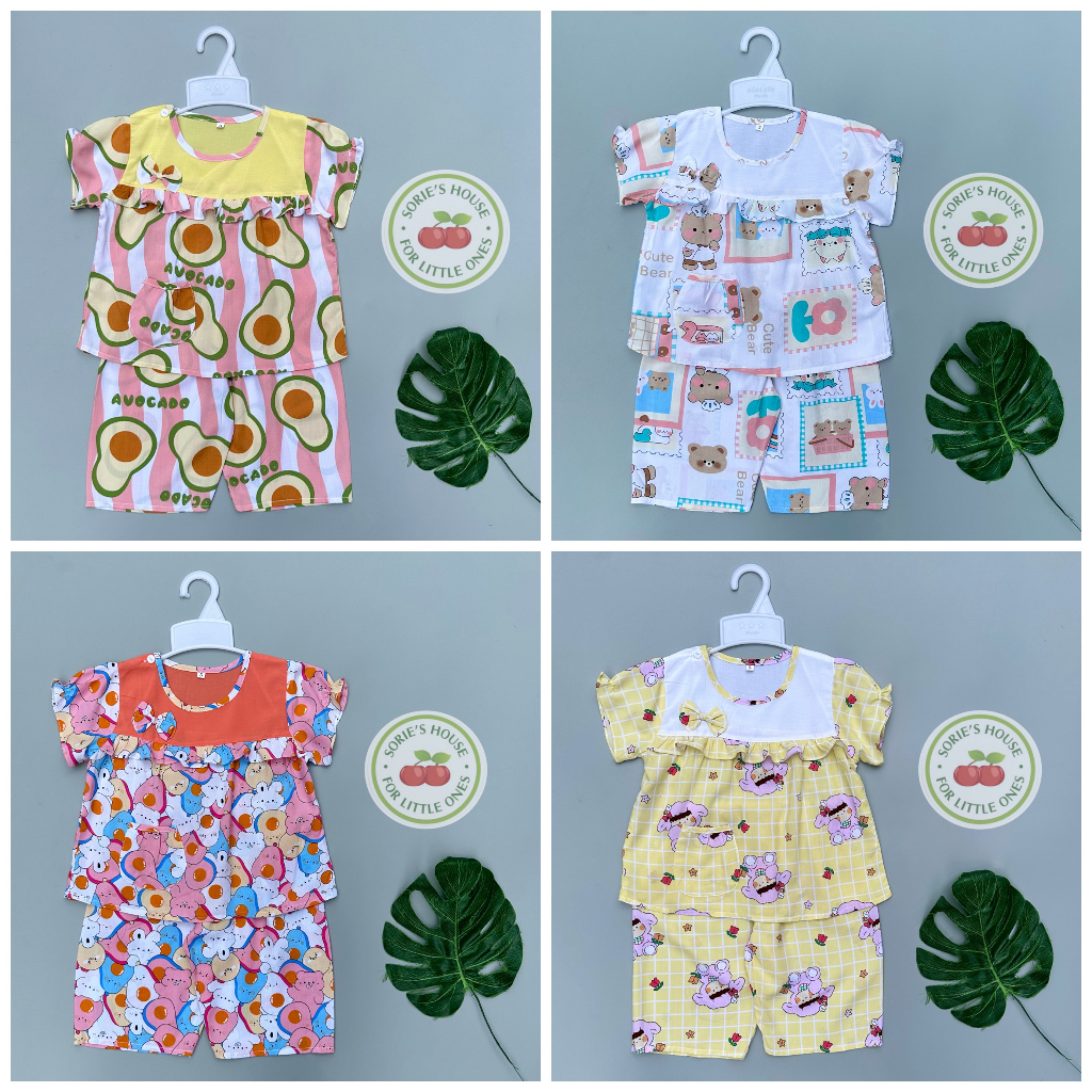 Bộ tole lanh LỬNG bé gái