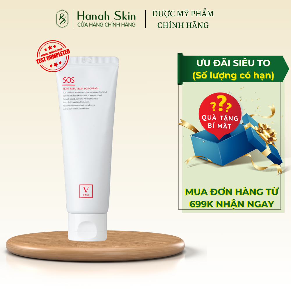 Kem dưỡng ẩm, làm dịu và phục hồi da FAU SOS Cream (80g) – HANAH SKIN