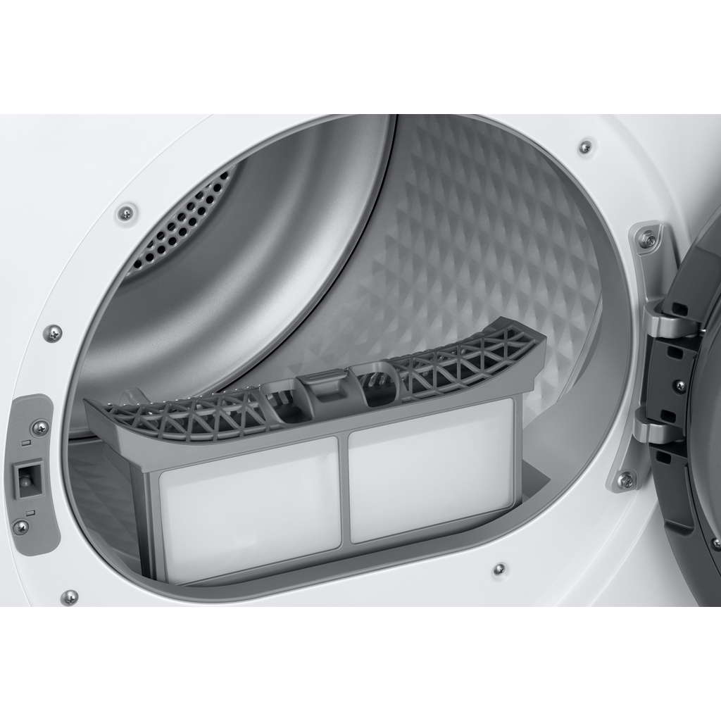 DV90TA240AE/SV - MIỄN PHÍ LẮP ĐẶT - Máy sấy bơm nhiệt Samsung 9.0kg DV90TA240AE 14 chương trình, Chức năng Smart Check