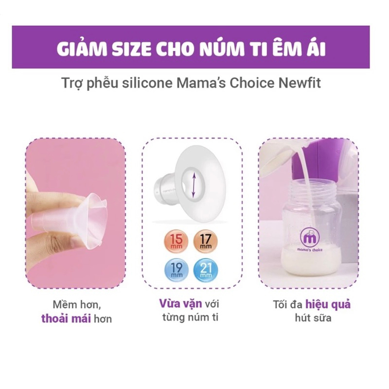 Đệm Hạ Size, Phễu Hạ Size Dành Cho Máy Không Dây