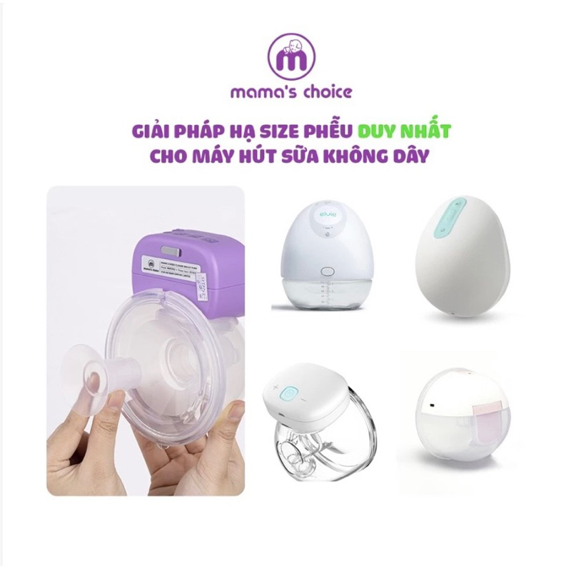 Đệm Hạ Size, Phễu Hạ Size Dành Cho Máy Không Dây