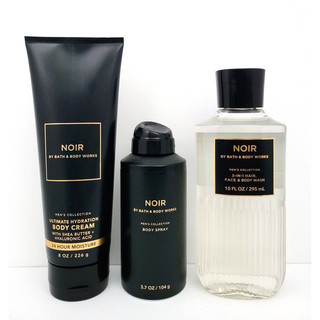 [Auth-phân loại] Sản phẩm tắm gội xịt thơm dưỡng toàn thân lưu hương cho Nam Bath and body Works-Noir