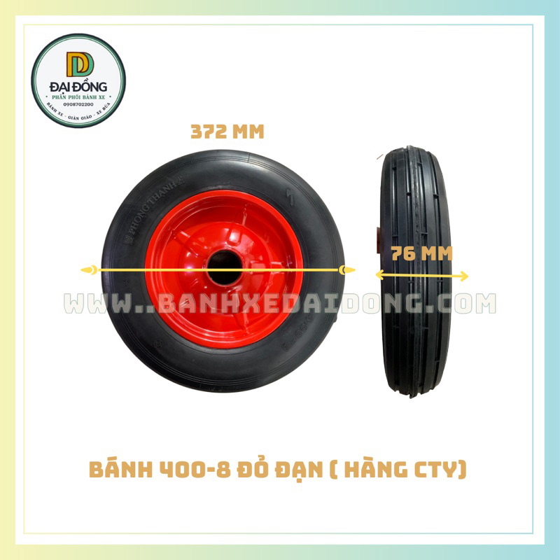 BÁNH XE ĐẨY  400-8