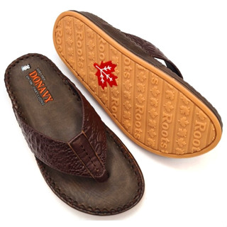  Dép Kẹp Nam Da Bò Cao Cấp Donavy - Đế Cao Su Chắc Chắn Bao Đi Nước  N.KBOXIT 