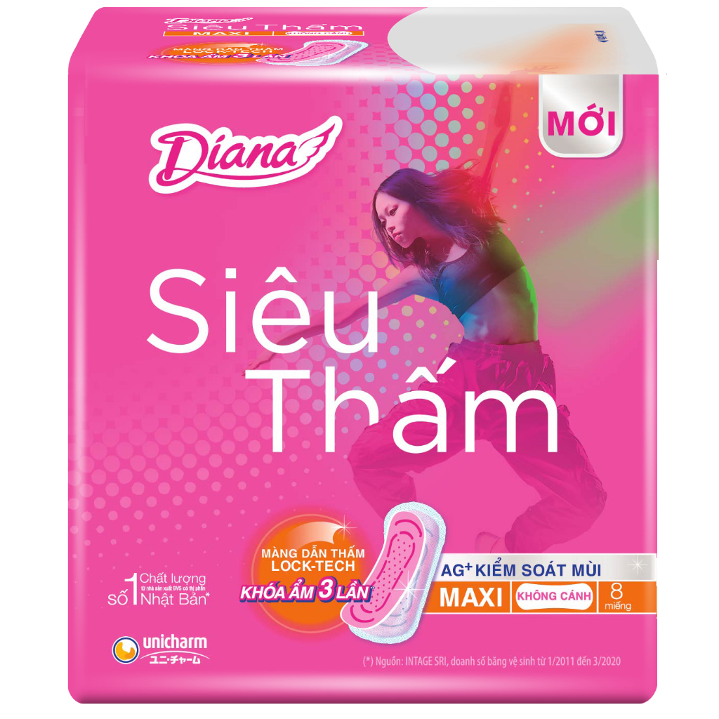 BĂNG VỆ SINH DIANA SIÊU THẤM