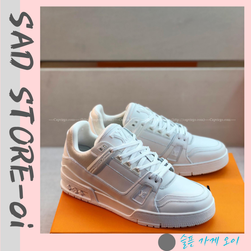 Giày LV Nam Nữ, Giày Louis Vuitton Trainer Nam Nữ Hàng Full Box Bill - Sadstore_Oi