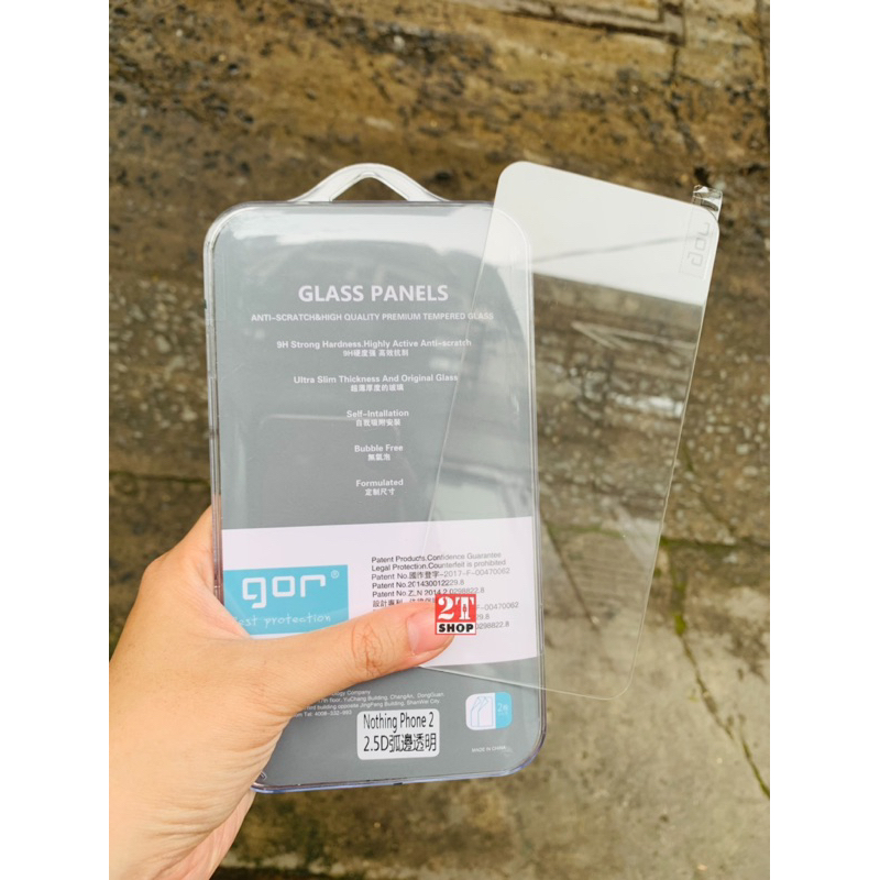 KÍNH CƯỜNG LỰC GOR NOTHING PHONE 2 FULL MÀN HÌNH