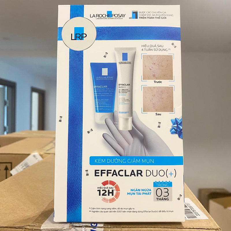 La Roche Posay Effaclar Duo Kem Giảm Mụn 40ml - Muse House