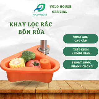 Khay Rác Bồn Rửa Bát, Khay Lọc Rác Nhựa Hình Thiên Nga Có Ngoắc Treo Tiện Lợi, Đựng Thực Phẩm Cũng Thoải Mái