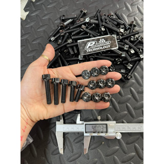 (Đen PVD Titanium) Ốc 8li20 8li25 8li30 8lli35 8li40 8li50 8li60 Pro Sala H9D16 Titan Gr5