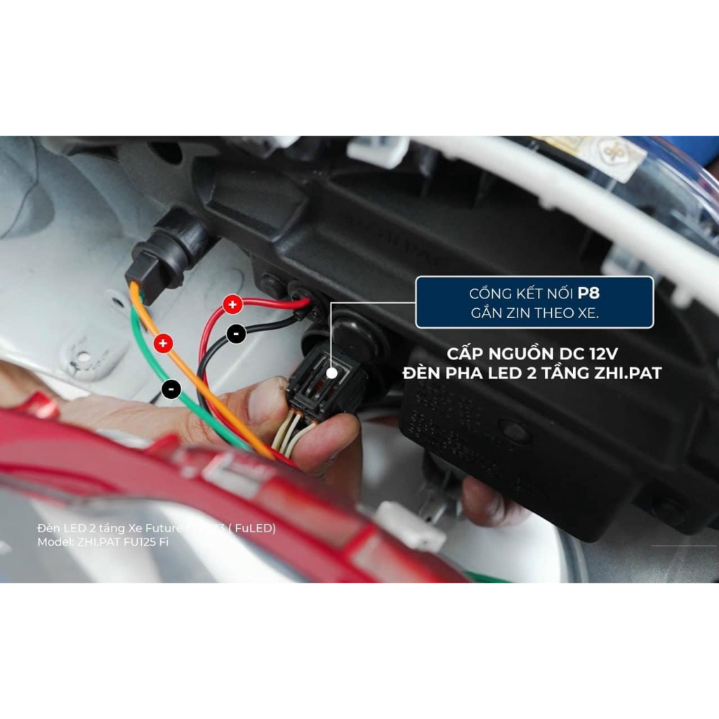 Pha đèn 2 tầng Zhipat Future FI 125