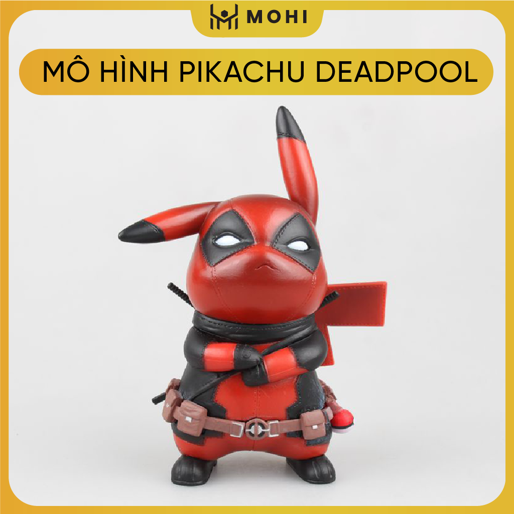 Mô hình Pikachu Deadpool - Mô hình Pokemon