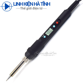 Máy hàn thiếc cầm tay màn hình LCD mỏ hàn thiếc 220V 60W phím nhỏ