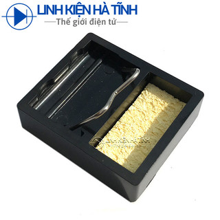 Đế gác mỏ hàn mini kèm miếng bọt biển