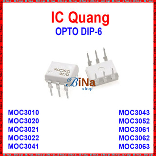 Ic quang opto dip-6 moc3020 moc3021 moc3022 moc3023 moc3041 moc3043 moc3061 moc3062 moc3063 moc3083