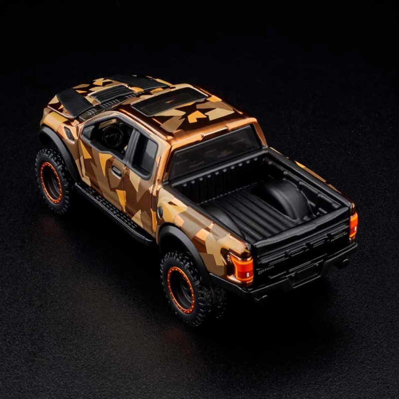 Xe Mô Hình Hot Wheels RLC ‘17 Ford Raptor Camo