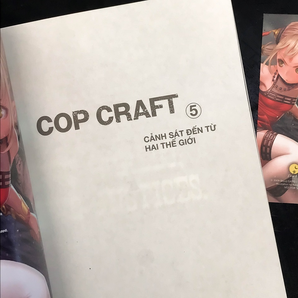 Sách - Cop Craft - Cảnh Sát Đến Từ Hai Thế Giới (Tập 5)