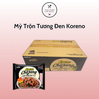 1 Thùng mì trộn tương đen Chajang Koreno 20 gói
