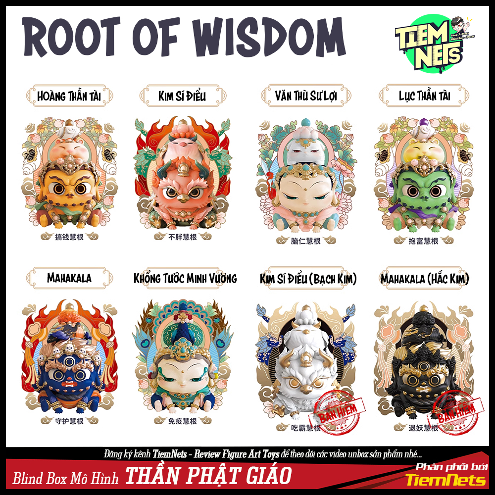 BỘ MÔ HÌNH BLIND BOX THẦN TÍN NGƯỠNG PHẬT GIÁO