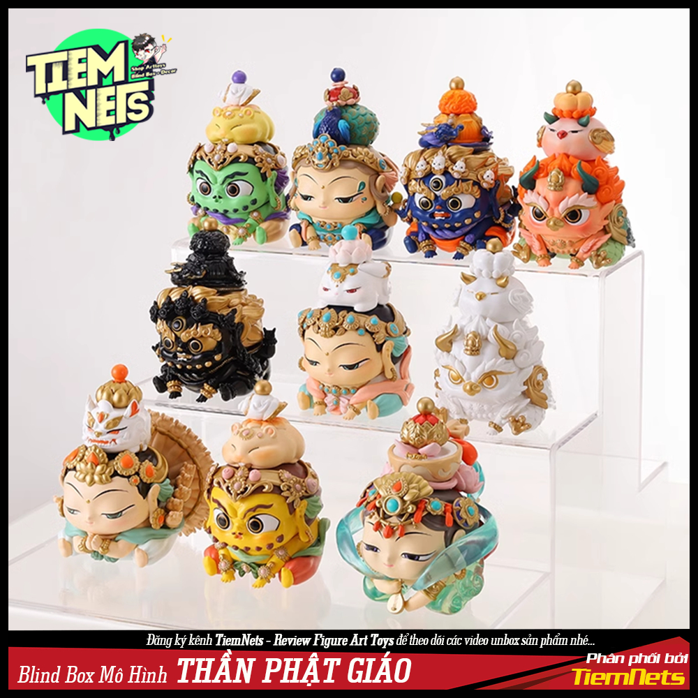 BỘ MÔ HÌNH BLIND BOX THẦN TÍN NGƯỠNG PHẬT GIÁO
