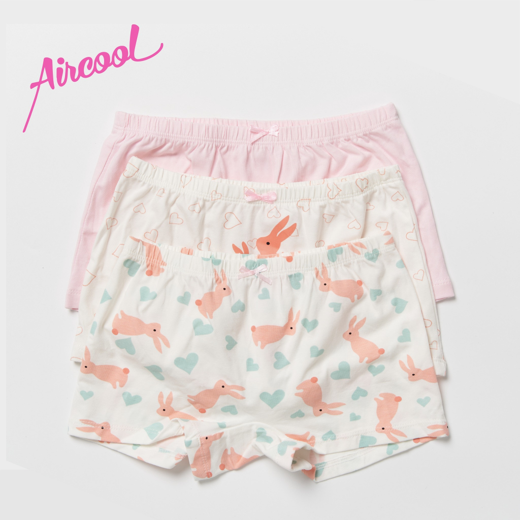 Quần lót bé gái 10-40kg Aircool chính hãng. Quần chip bé gái. Quần sịp bé gái. Quần chip đùi, quần lót đùi bé gái teen