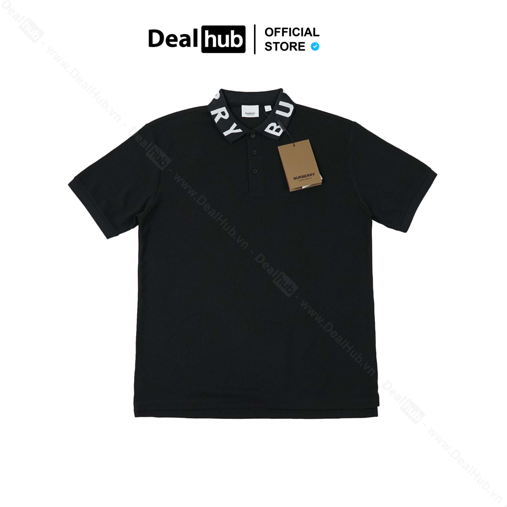 Áo polo Bur.berry Intarsia Logo BBR032-033