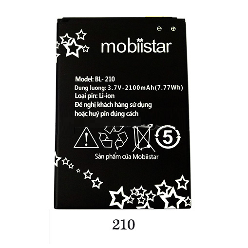 Pin Mobiistar LAI ZORO / BL-210