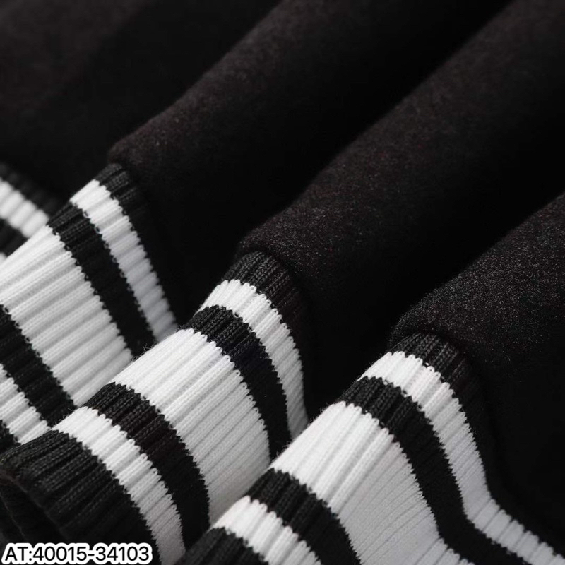 Áo khoác BOMBER vải dạ phối tay da hoạ tiết thêu bản đẹp chuẩn form dáng