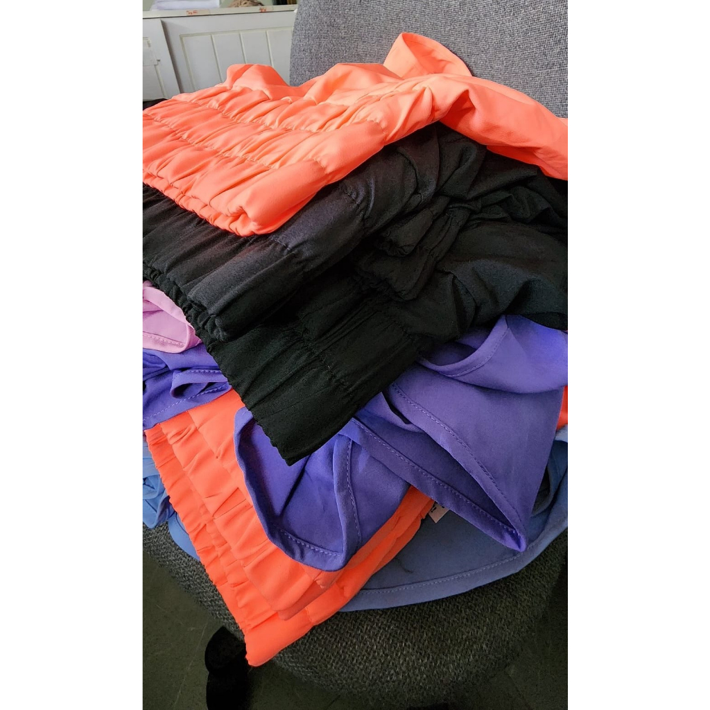 Quần short nữ hai lớp có lót sịp New In- Quần chạy bộ nữ