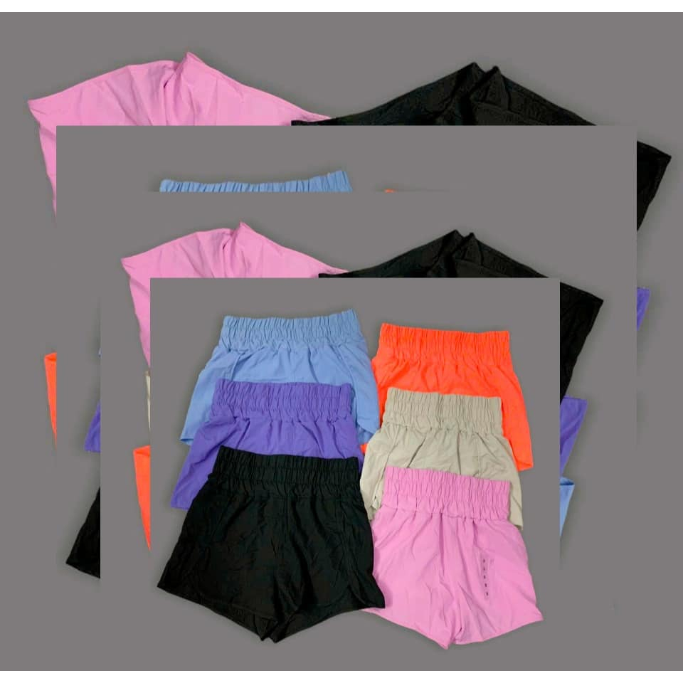 Quần short nữ hai lớp có lót sịp New In- Quần chạy bộ nữ