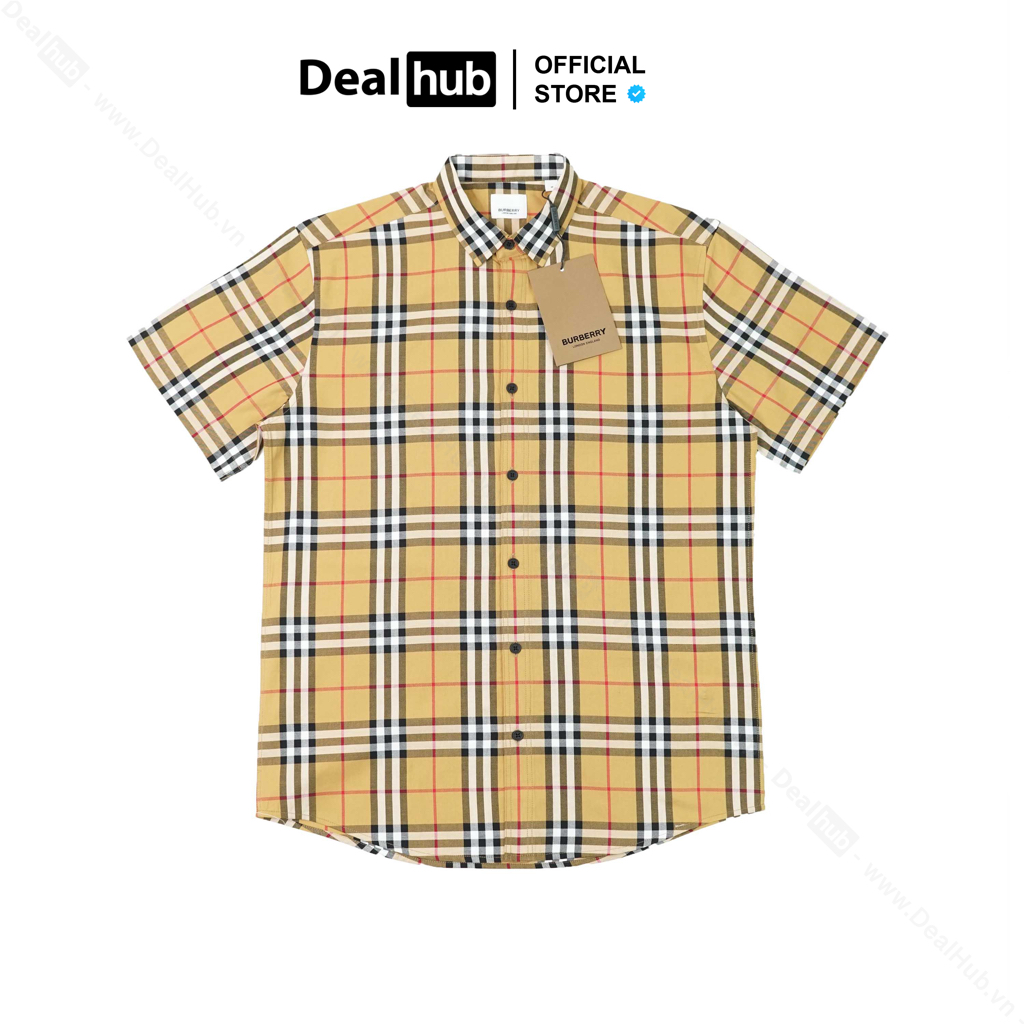 Áo Sơ Mi Bur.berry Jamenson Short Sleeve BBR034