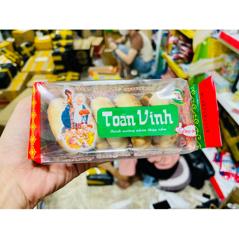 Bánh nướng thập cẩm - Đậu Xanh Toàn vinh Gói 5 Cái 360g