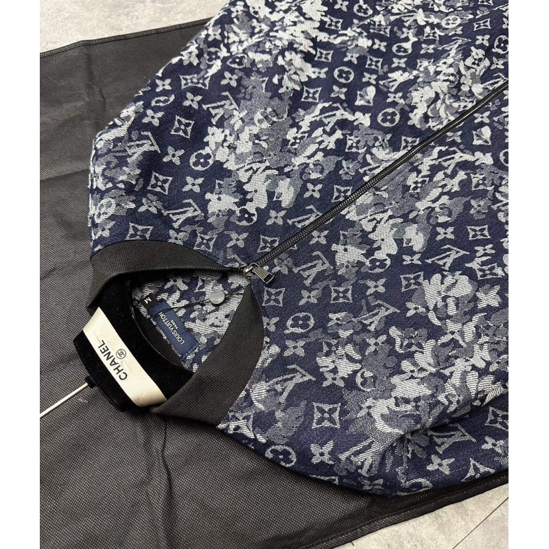 Áo khoác BOMBER nam L.V hoạ tiết loang bản đẹp chuẩn form dáng