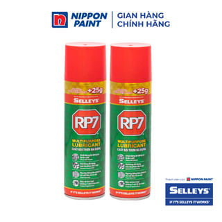 Combo 02 chai xịt chống rỉ sét và bôi trơn rp7- hàng chính hãng selleys - trọng lượng 175g