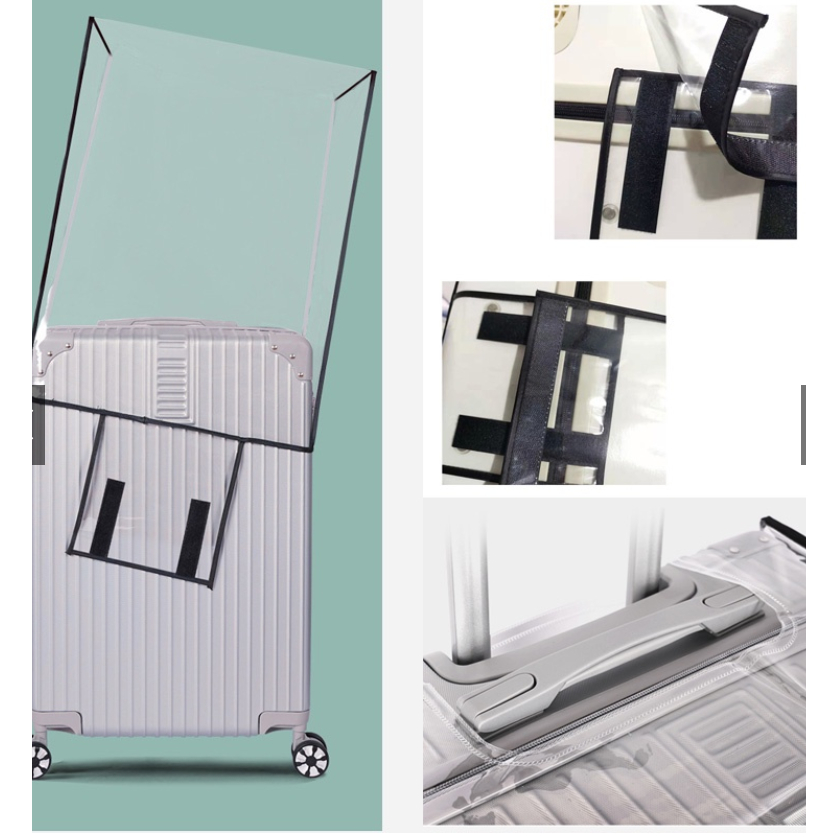 ÁO TRÙM VALI VỎ BỌC VALI BAO TÚI BẢO VỆ CHỐNG TRẦY XƯỚC SIZE 20-22-24-26-28