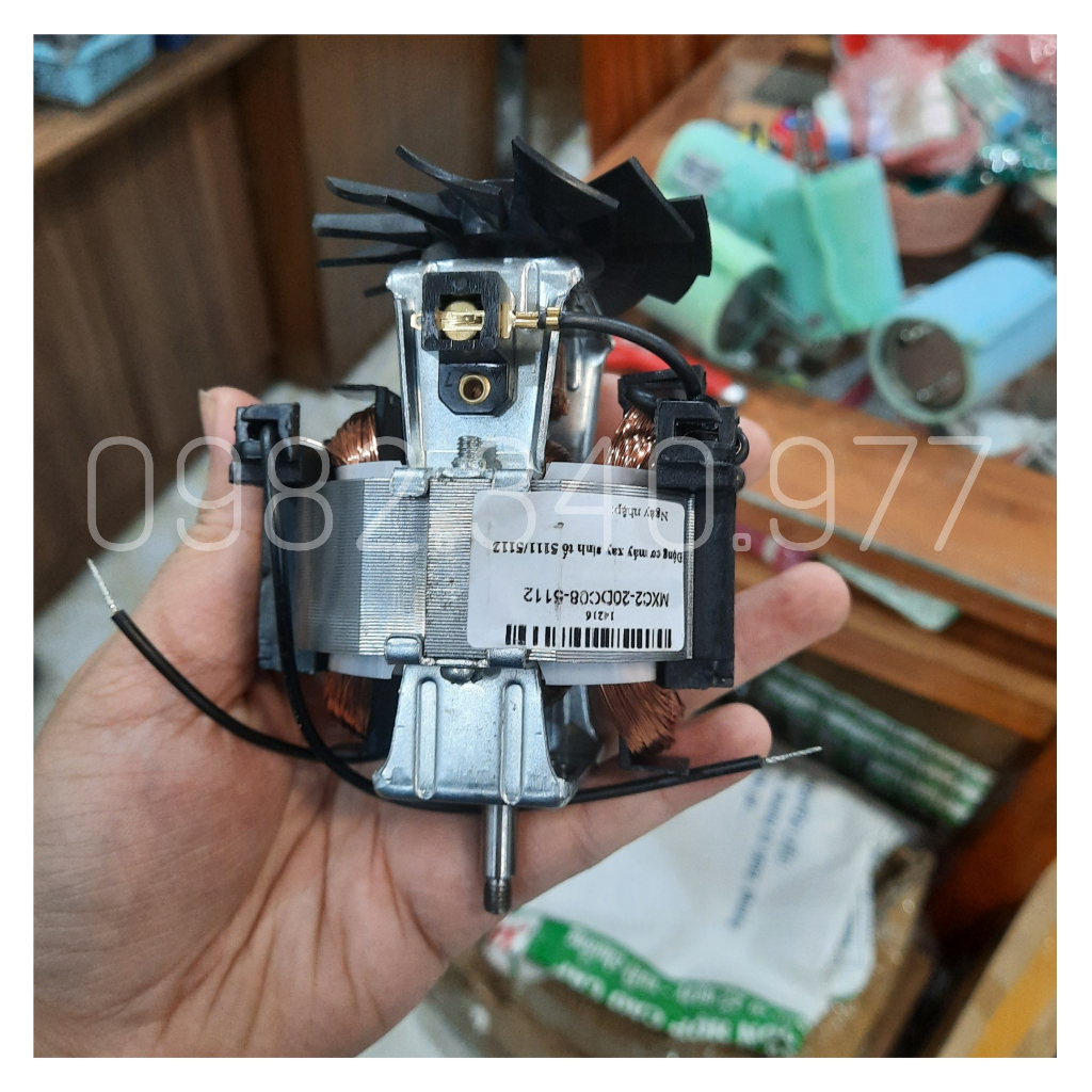 Motor / động cơ máy xay sinh tố Sunhouse 5115, 5112 dây đồng