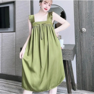Bộ đồ ngủ đầm lụa latin 40-70kg vừa.