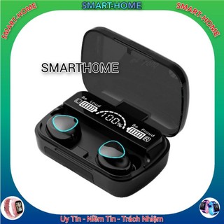 Tai nghe bluetooth smarthome tws m10, v5.1 kiêm sạc dự phòng