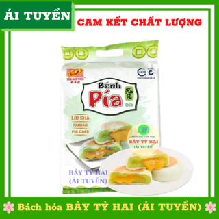 Bánh Pía Kim Sa Dứa Tân Huê Viên Túi 480gr [Đặc sản Sóc Trăng-Gồm 12 Cái Nhỏ Bên Trong]