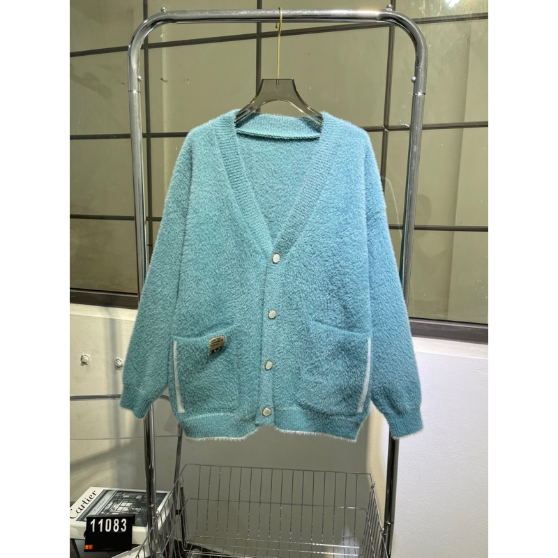 Áo khoác len, áo cardigan len nữ hàng QC loại 1 dày đanh mịn
