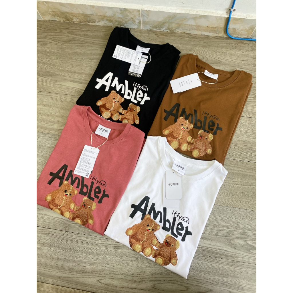 ÁO THUN AMBLER DƯ CHÍNH HÃNG STORE HÀN CHÁY HÀNG - UNISEX
