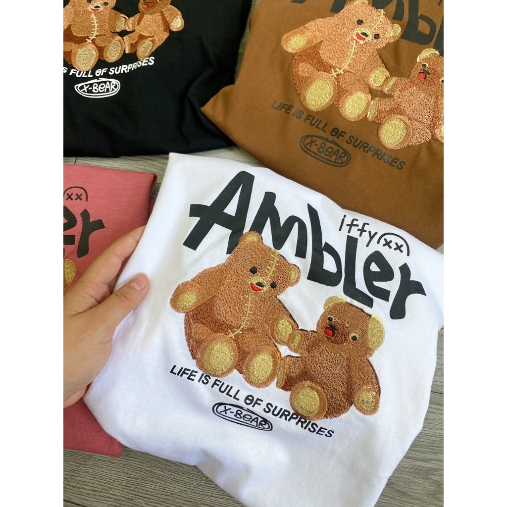 ÁO THUN AMBLER DƯ CHÍNH HÃNG STORE HÀN CHÁY HÀNG - UNISEX
