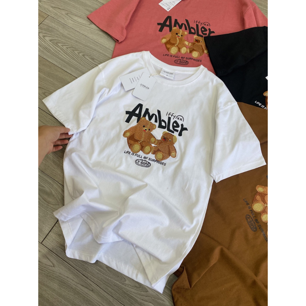 ÁO THUN AMBLER DƯ CHÍNH HÃNG STORE HÀN CHÁY HÀNG - UNISEX