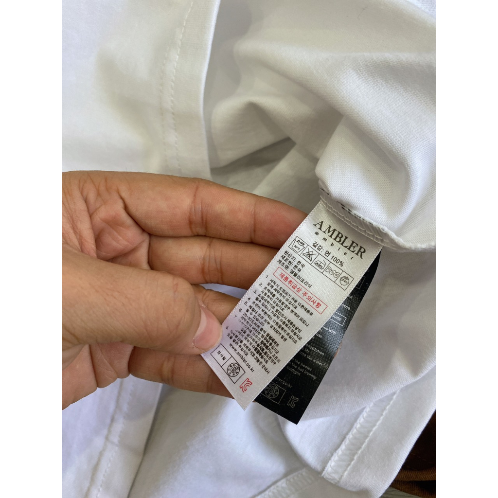 ÁO THUN AMBLER DƯ CHÍNH HÃNG STORE HÀN CHÁY HÀNG - UNISEX