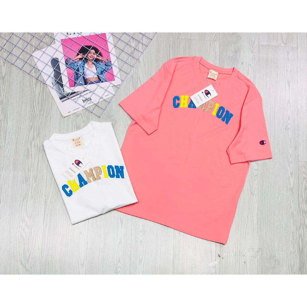 Áo Thun CHAMPION Chính Hãng Cotton 4C Cao Cấp