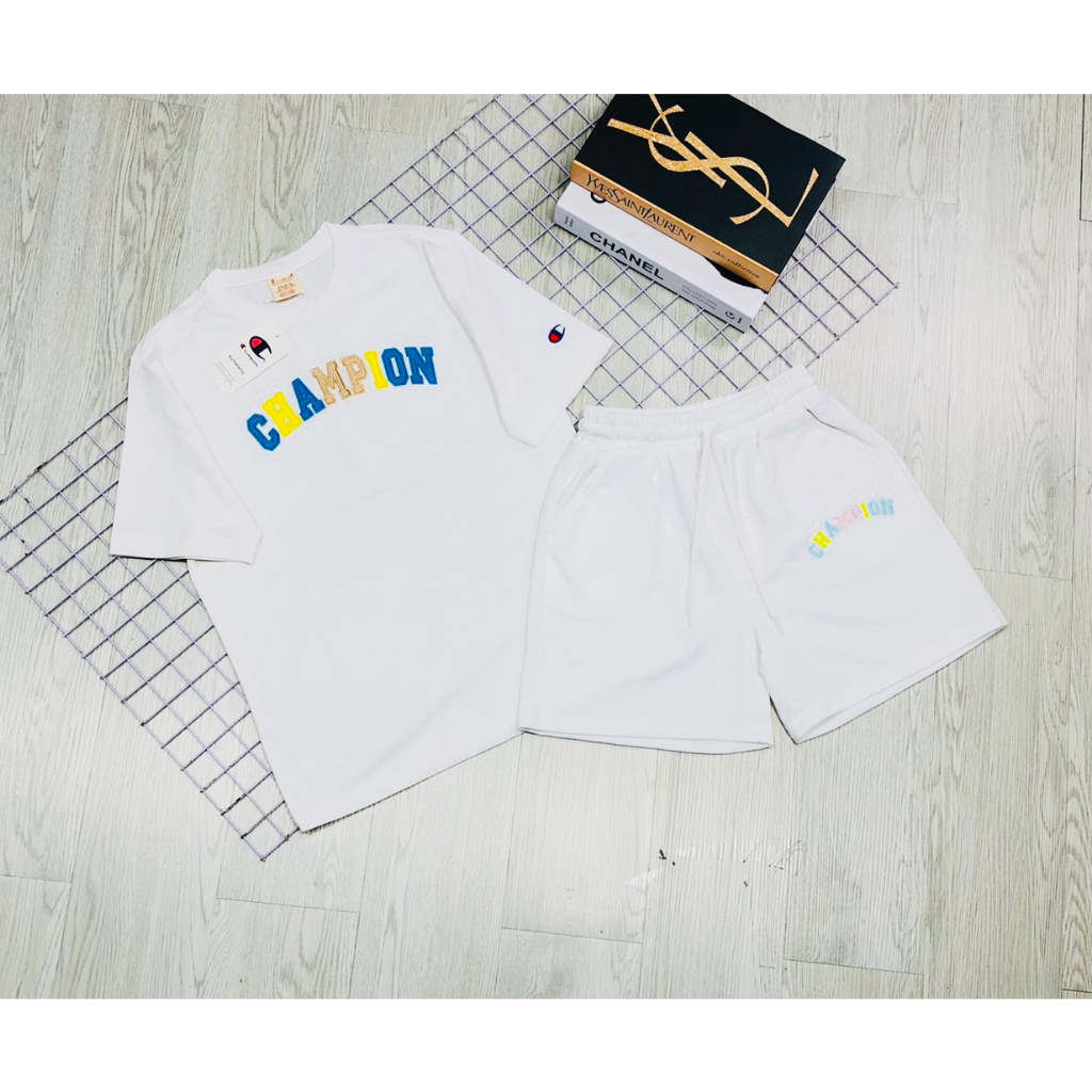 Áo Thun CHAMPION Chính Hãng Cotton 4C Cao Cấp