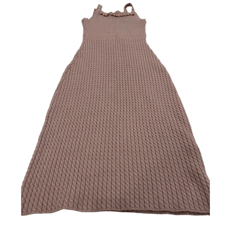 Đầm len vặn thừng size SM